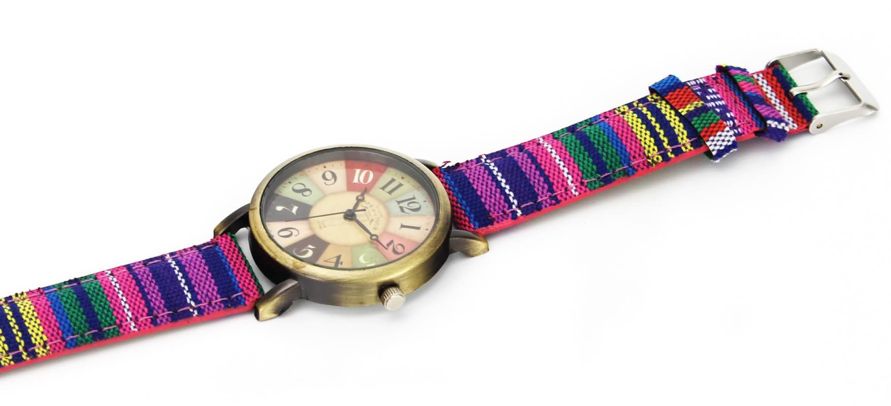 watches : Horloge Paars - Benny Watch - Retro in van Pantino