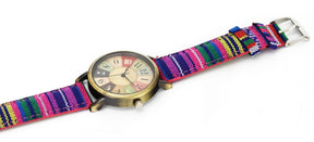 watches : Horloge Paars - Benny Watch - Retro in van Pantino