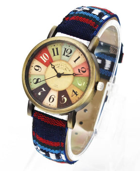 watches : Horloge Paars - Benny Watch - Retro in van Pantino