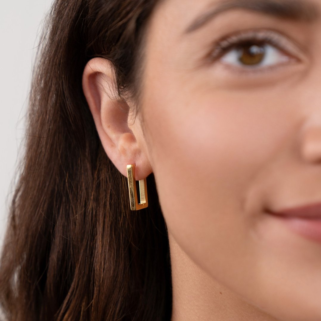 Earrings : Isabel Gouden Roestvrij Staal in van Pantino