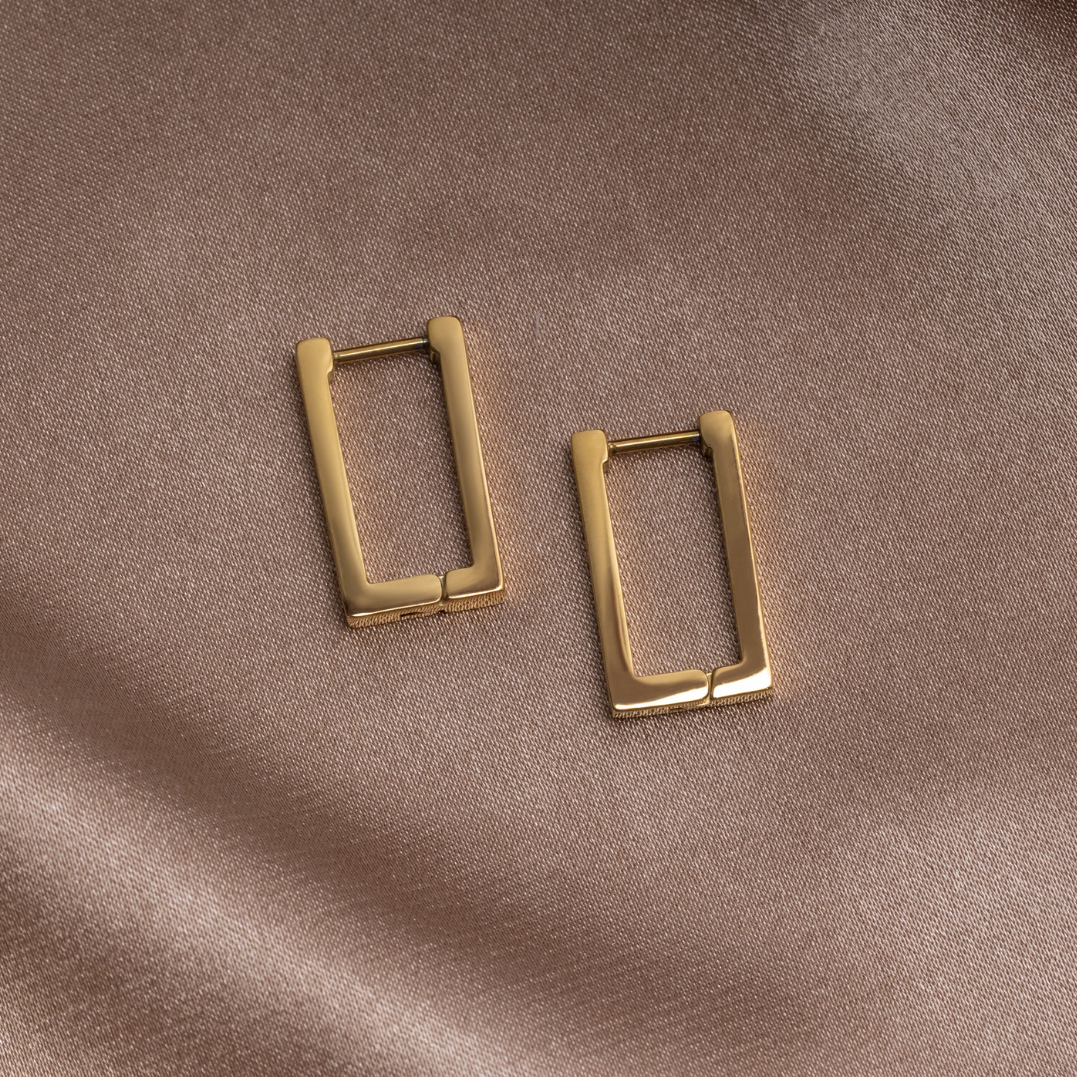 Earrings : Isabel Gouden Roestvrij Staal in van Pantino
