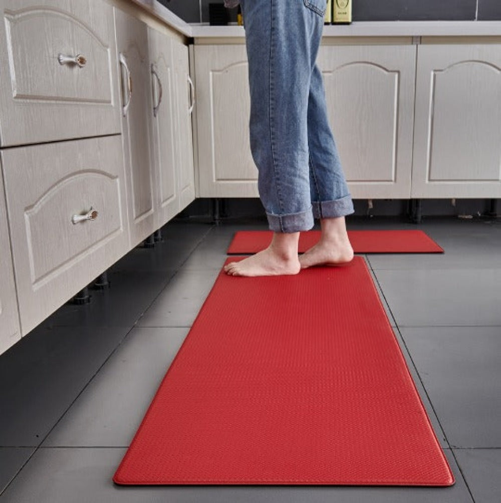 Kitchen Mats : Keukenmat Anti-Vermoeidheid Ergonomisch Antislip - 4 Kleuren Maten 18x30 tot 18x71 Inch Schuimkern in van Casa & Beyond
