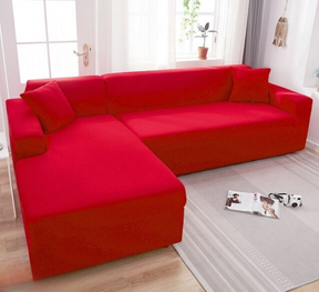 home & garden : SofCove - Wasbare Bankhoes - Verlengt de Levensduur, Waterafstotend, Rekbaar in Rood van Pantino