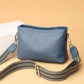 bags : Elegante Schoudertas Dames Grijs - Stijlvol Dagelijks Gebruik - PU-Leer in Blauw van Pantino