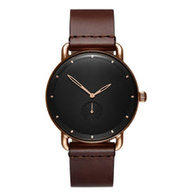 watches : Champion Horloge Roestvrij Staal Goud 41mm in Donker-Bruin van Pantino