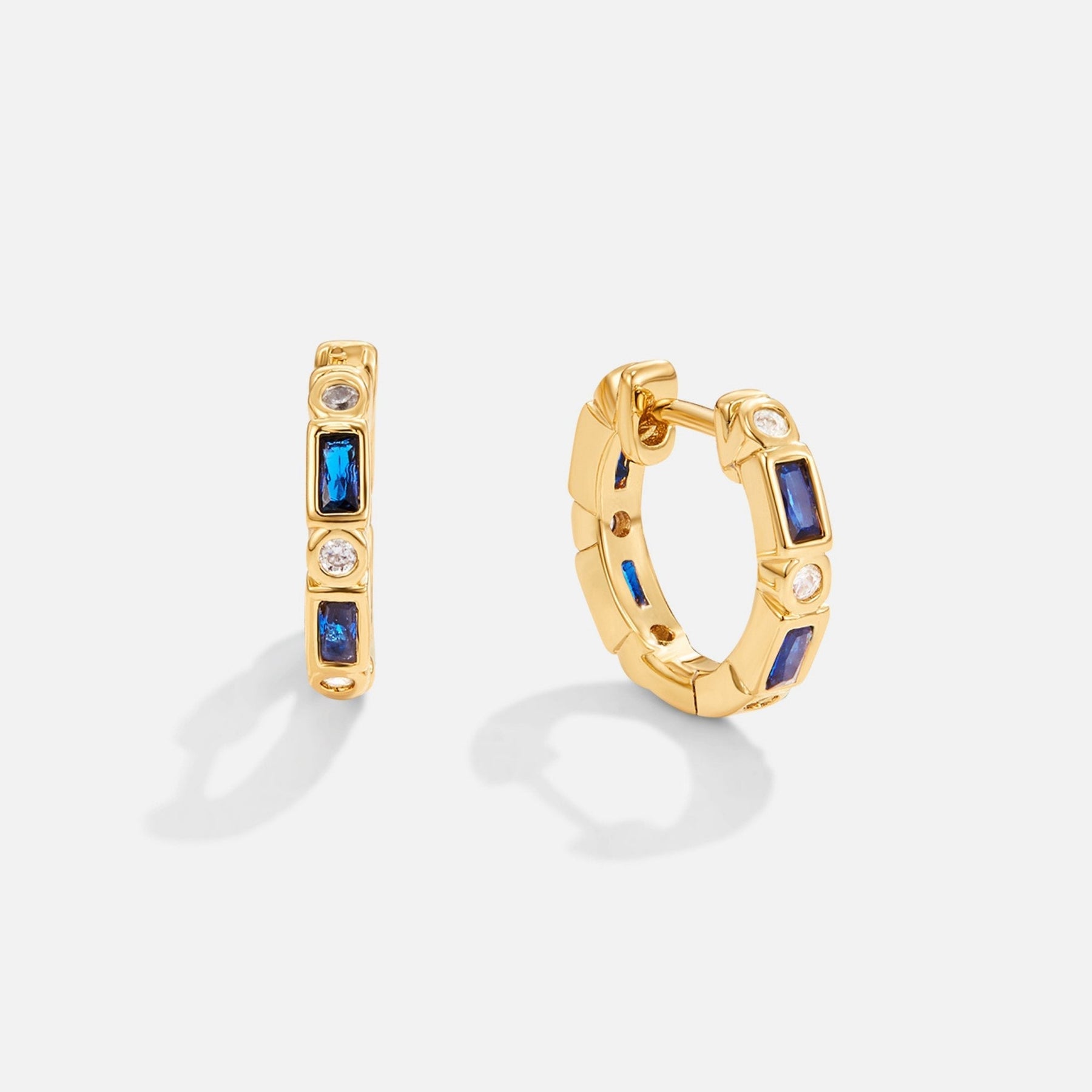 Ring : Royal Blue Crystal Ring Dames - Verstelbaar Blauw Kristal in van Pantino