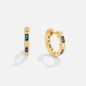 Ring : Royal Blue Crystal Ring Dames - Verstelbaar Blauw Kristal in van Pantino