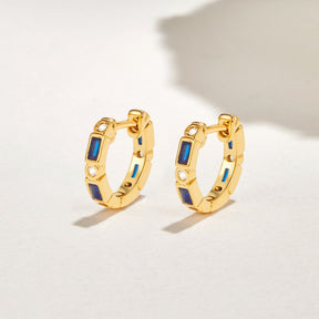 Ring : Royal Blue Crystal Ring Dames - Verstelbaar Blauw Kristal in van Pantino