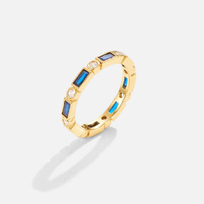 Ring : Royal Blue Adeline Crystal in van Pantino