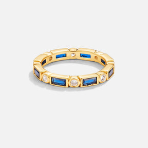 Ring : Royal Blue Adeline Crystal in van Pantino
