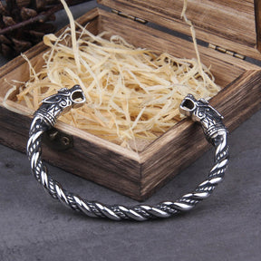 Bracelet : Draken Armband Noordse Mythologie Roestvrijstaal in van Pantino