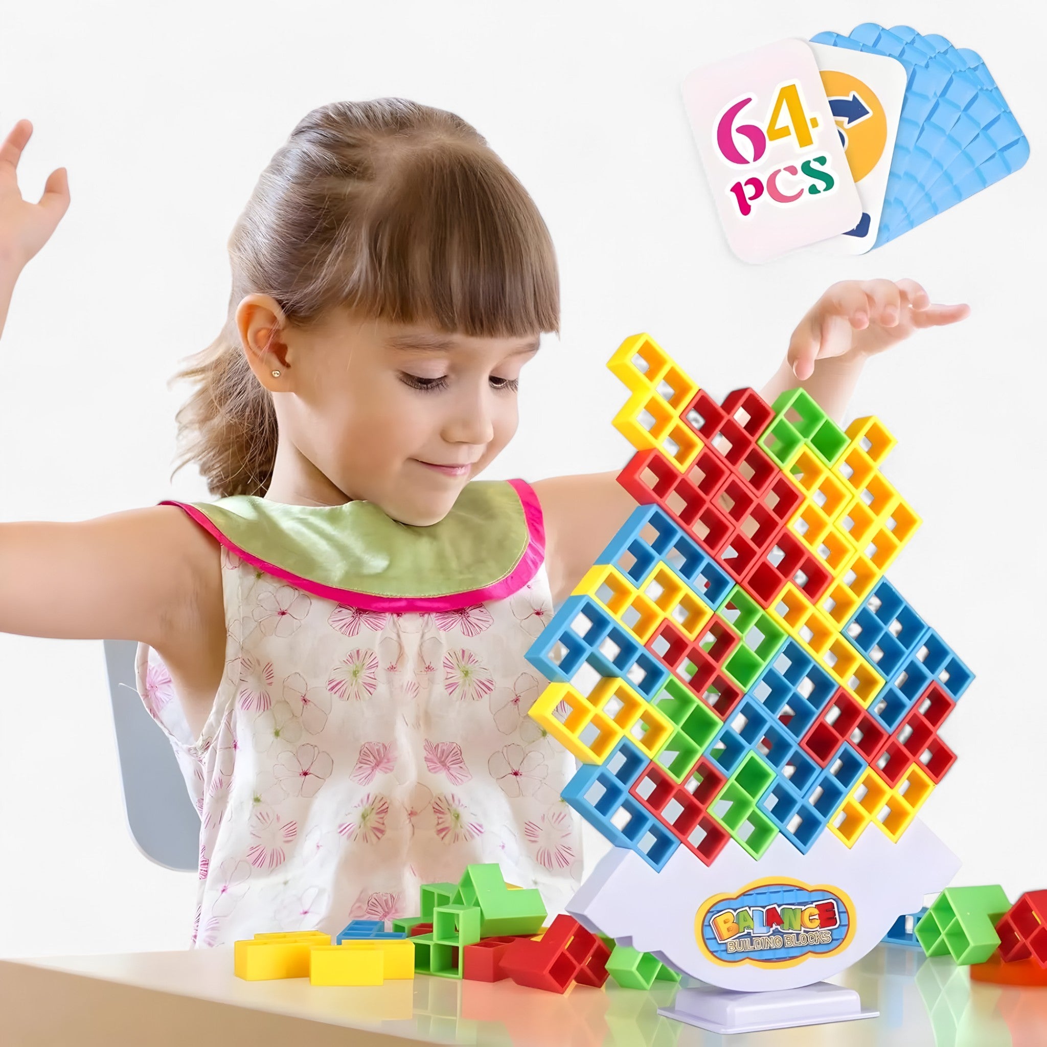other : Stapelblok Spel voor Elk Moment in 64 Stuks van Pantino