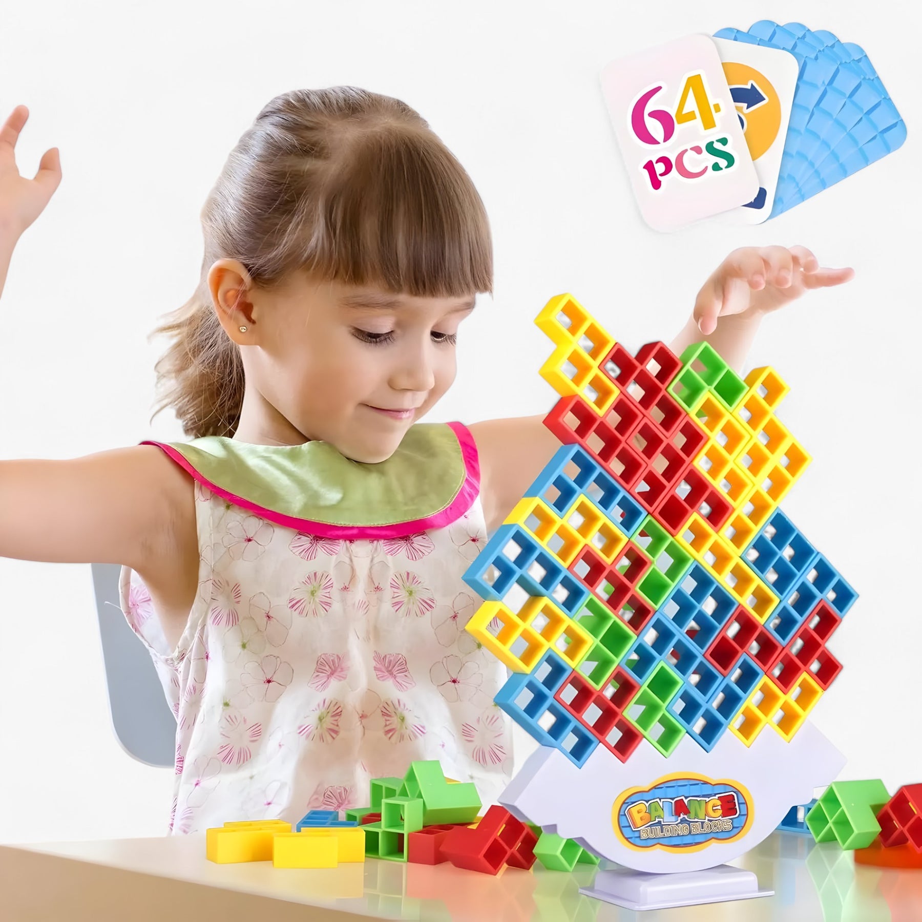 other : Stapelblok Spel voor Elk Moment in 64 Stuks van Pantino