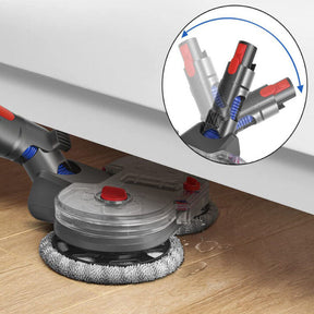 home & garden : Slanke Elektrische Mopkop - Hoeken Reiniging Effectief - Microvezel in van Pantino