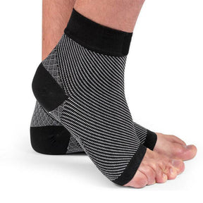 Compression Socks : Compressiekousen Wit - Voetpijn Verlichtend Ondersteuning - Elastisch in van Pantino