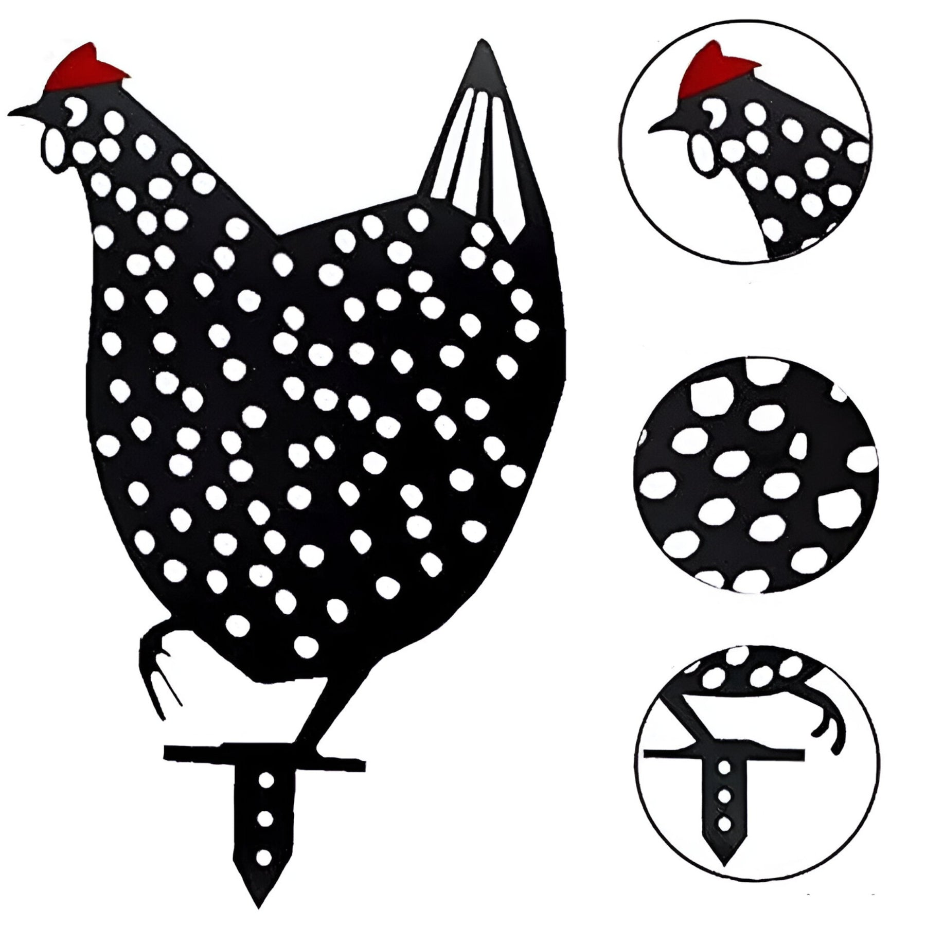 home & garden : The Chicken Family - De Leukste Tuin van de Straat in van Pantino