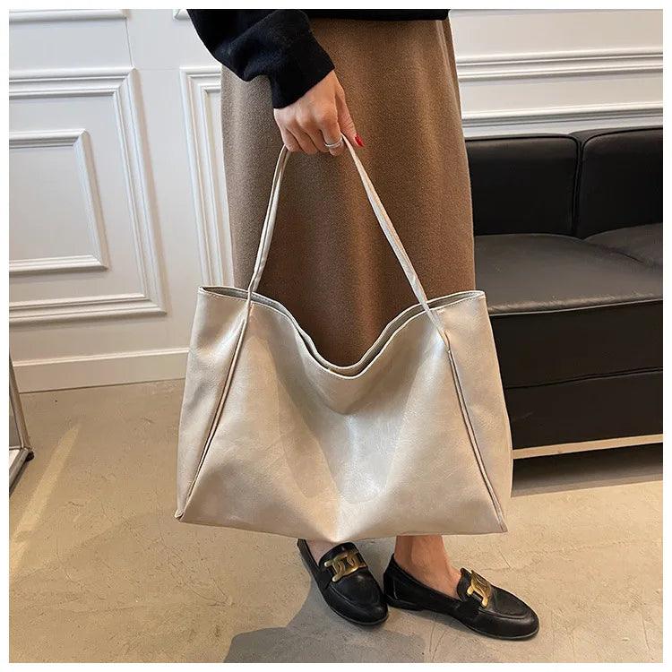 bags : Tote Bag - Samsara Soft PU Leather in van Pantino