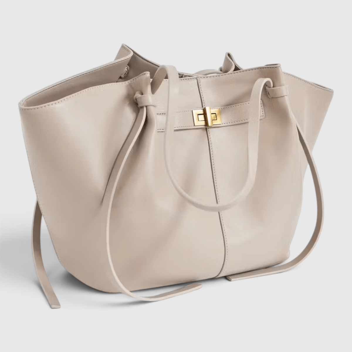 Luxury Shopper Tote – Vegan Leather Handbag for Work & Everyday