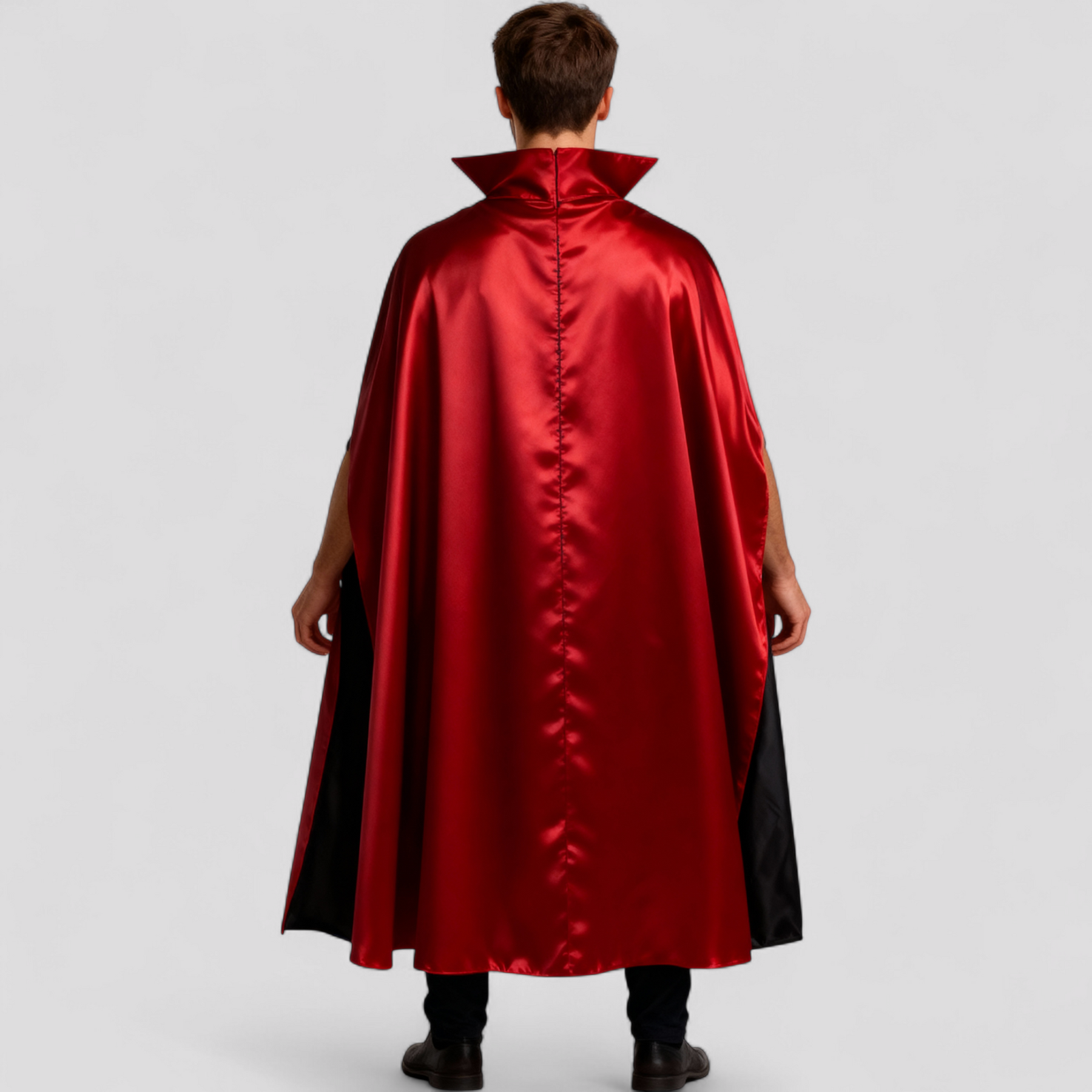 home & garden : Reaper Vampire Reaper Omkeerbare Jas - Halloween Cosplay & Fun - Zwart in van Pantino