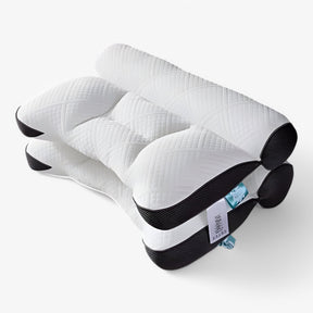 home & garden : Ergonomisch Slaapkussen - Nekpijn Vrij Comfortabele Nachtrust - Memory Foam in Zwart (40*60 cm) van Pantino