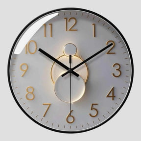Horloges murales : Kwarts Wandklok Woonaccessoires Woondecoratie in Noir van Pantino