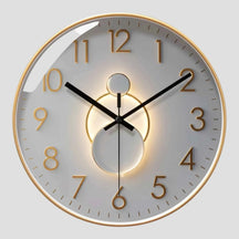 Horloges murales : Kwarts Wandklok Woonaccessoires Woondecoratie in Or van Pantino