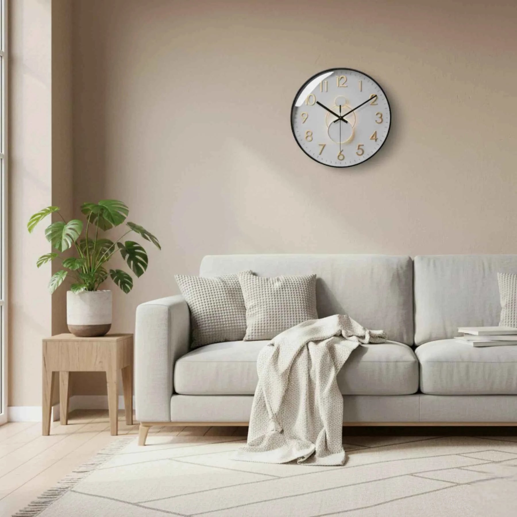 Horloges murales : Kwarts Wandklok Woonaccessoires Woondecoratie in van Pantino