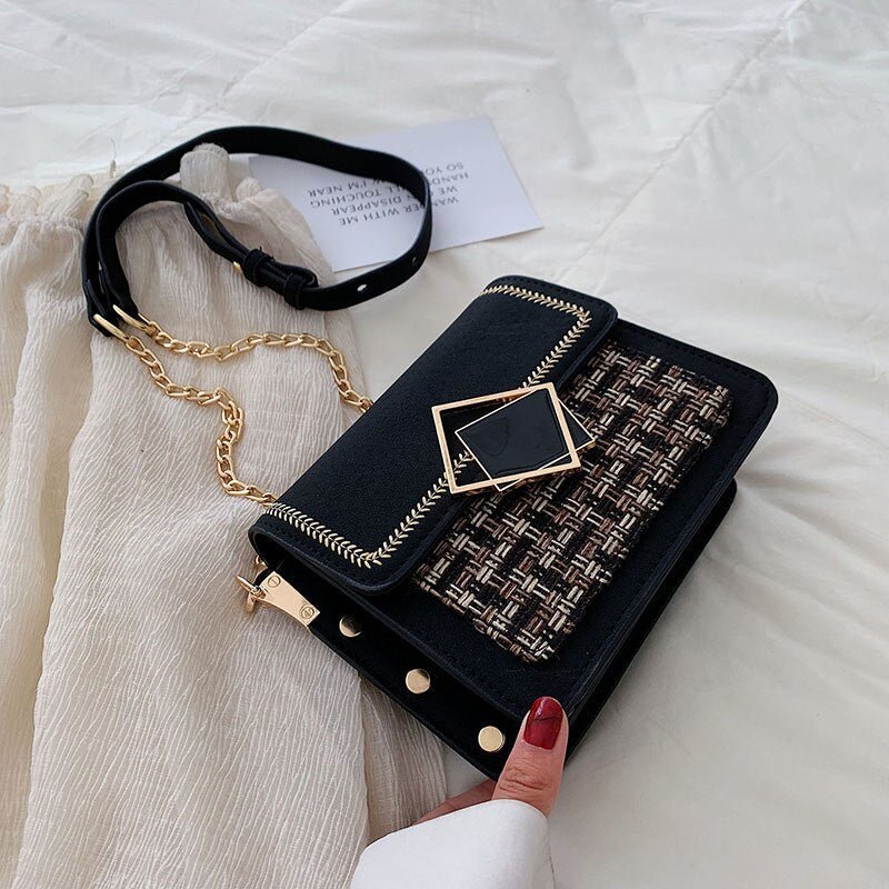 bags : Crossbody Tas Dames - Mini 5cm Kunstleer Sleutelhanger - Kunstleer in Default Title van Pantino
