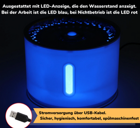 pets : Automatische Drinkfontein voor Huisdieren - Kattendrinkbak Pro - Zilver in van Pantino