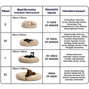 pets : Bello Hondenbed - Hoes Katten - Creme in van Pantino