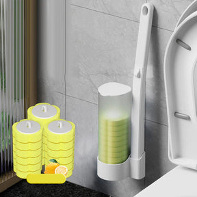 home & garden : FlexiClean - Wegwerp Toiletborstel - Lavendel in Citroen van Pantino
