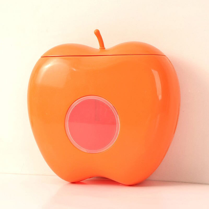 home & garden : Opbergdoos Plastic Zakken - Compact Wandmontage Organisator - Kunststof in Oranje + plastic folie set (100 stuks) van Pantino