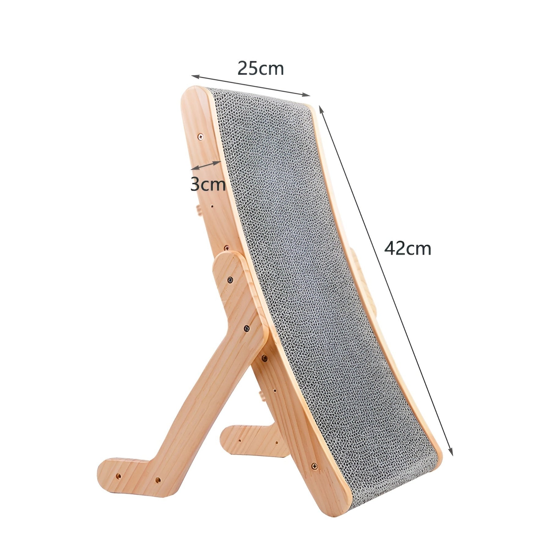 pets : Houten Kattenkrabplank - Multifunctionele Verwijderbare Design - Hout in Krabplank Klein van Pantino