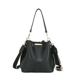 bags : Schoudertas Khaki - Sonia Premium Leer in van Pantino