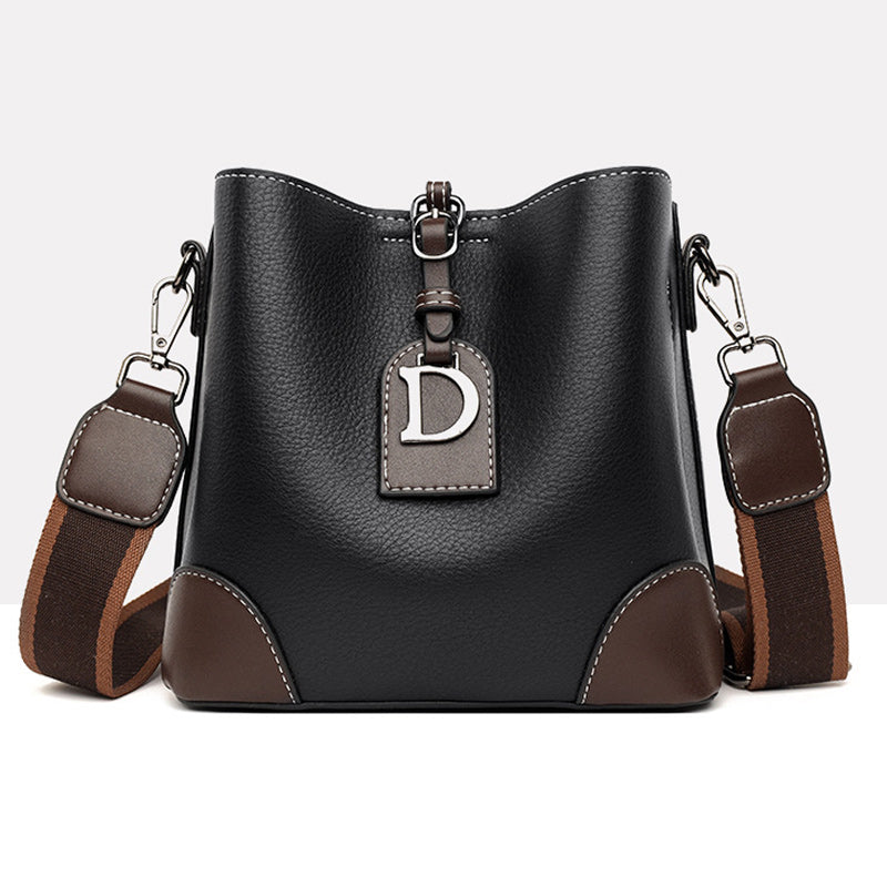 bags : Modieuze Schoudertas Dames - Zwart in van Pantino