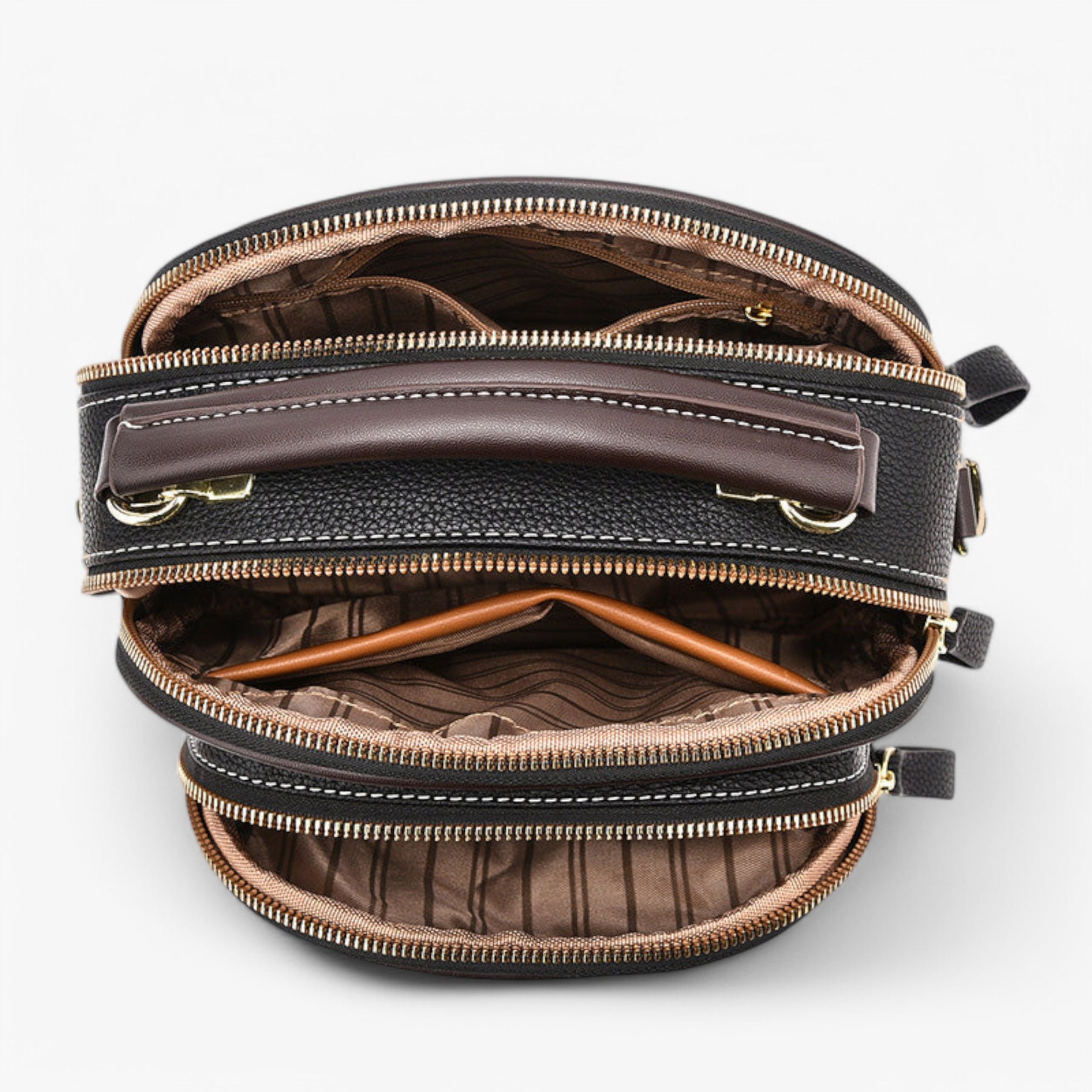 bags : LuciaCinghia Tas Dames Leer - Zwart in van Pantino