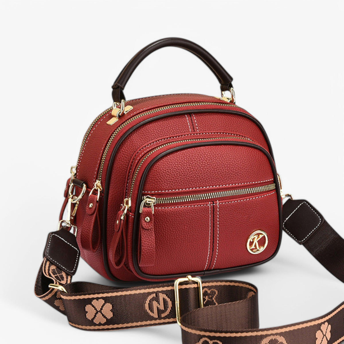 bags : LuciaCinghia Tas Dames Leer - Zwart in van Pantino