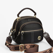 bags : LuciaCinghia Tas Dames Leer - Zwart in Zwart van Pantino