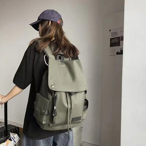 bags : Rugzak Dames Rood - BellaRossa Unisex Oxford Stoffen in van Pantino