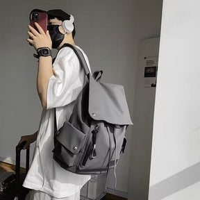 bags : Rugzak Dames Rood - BellaRossa Unisex Oxford Stoffen in van Pantino