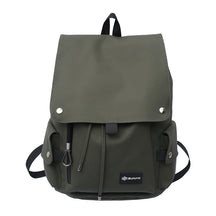 bags : Rugzak Dames Rood - BellaRossa Unisex Oxford Stoffen in Groen van Pantino