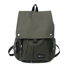 bags : Rugzak Dames Rood - BellaRossa Unisex Oxford Stoffen in Groen van Pantino