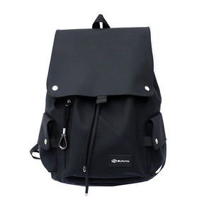 bags : Rugzak Dames Rood - BellaRossa Unisex Oxford Stoffen in Zwart van Pantino