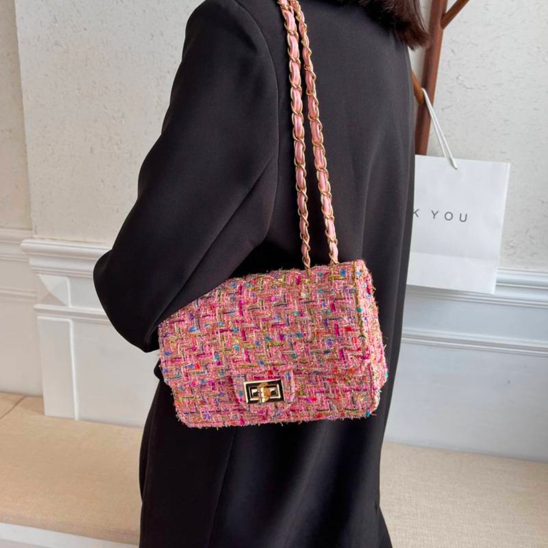 bags : Elegante Schoudertas Dames Roze - Stijlvol Dagelijks - PU-Leer in van Pantino