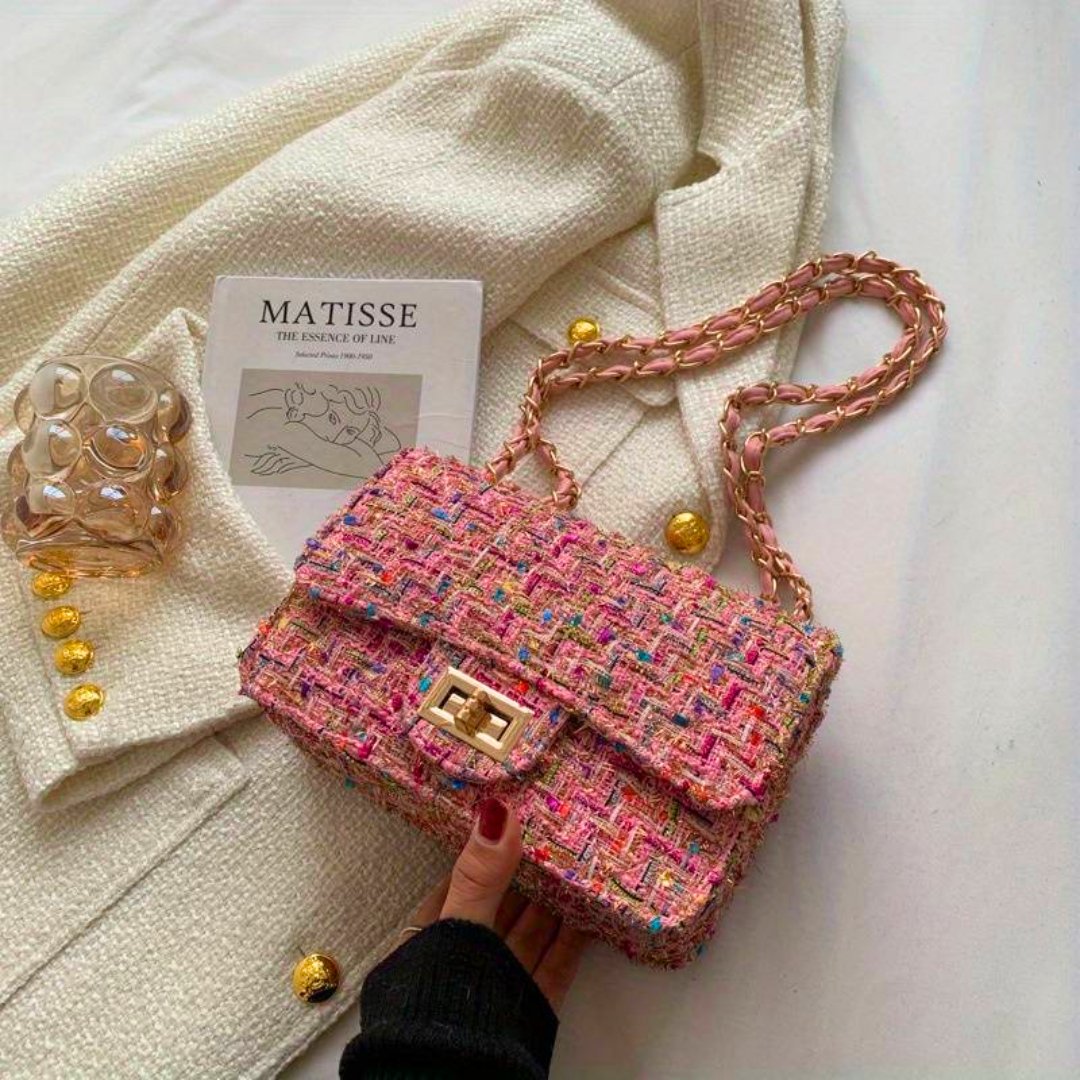 bags : Elegante Schoudertas Dames Roze - Stijlvol Dagelijks - PU-Leer in Roze van Pantino