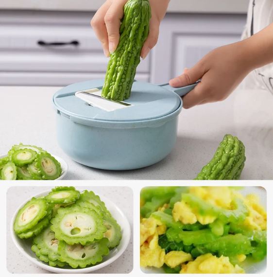 home & garden : CulinaryCraft - Multifunctionele Voedselhakker - Blauw in van Pantino