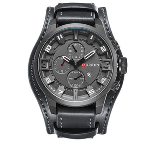 watches : Horloge Bruine Koffie - The Onyx Navigator in Earl Gray van Pantino