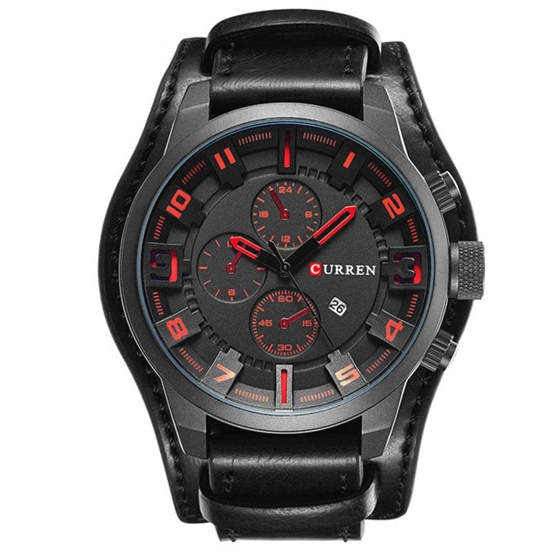 watches : Horloge Bruine Koffie - The Onyx Navigator in Espresso Zwart van Pantino