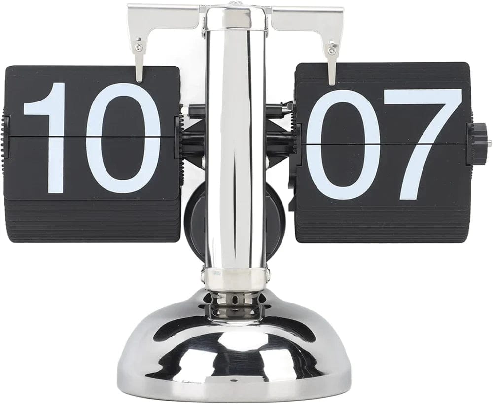 home & garden : The Vintage Clock - Een Echte Eye-Catcher - Zwart/Hout in van Pantino