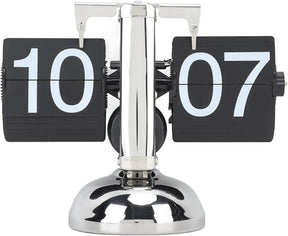 home & garden : The Vintage Clock - Een Echte Eye-Catcher - Zwart/Hout in van Pantino